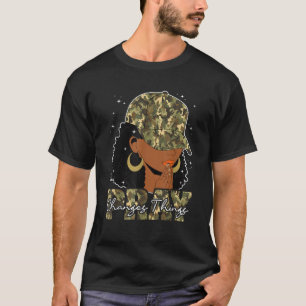 Prayer Changes Things Black Woman Afro Christian S T-Shirt