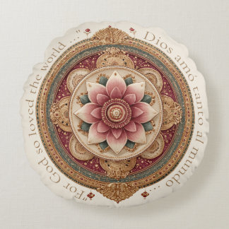Prayer Cushion, Round Cushion