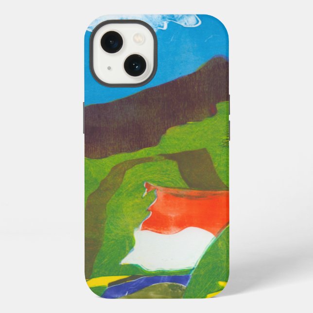 Prayer Flags II iPhone Case (Back)