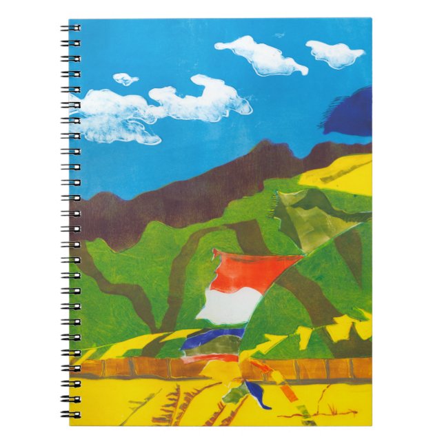 Prayer Flags II Notebook (Front)