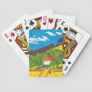 Prayer Flags II Playing Cards