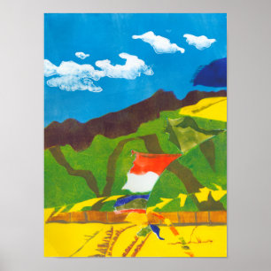 Prayer Flags II Poster
