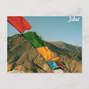 Prayer flags postcard