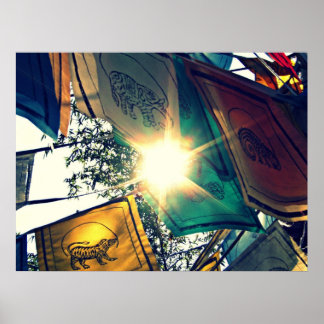 prayer flags poster