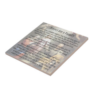 Prayer for a Family Tile