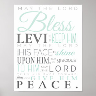 PRAYER FOR BABY BOY PRINT