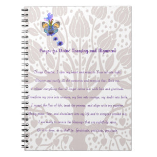 Prayer for Divine Cleansing and Alignment Notebook