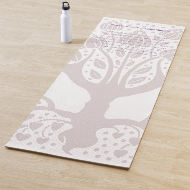 Prayer for Divine Cleansing and Alignment Yoga Mat (In Situ)