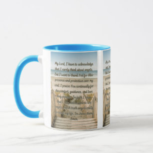 Prayer For God's Angels Two-Tone Mug