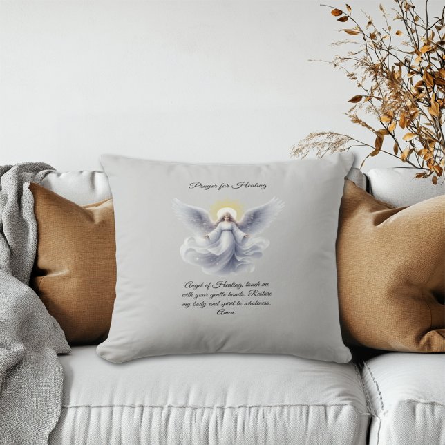 Prayer for Healing Angel Prayer Cushion (Creator Uploaded)