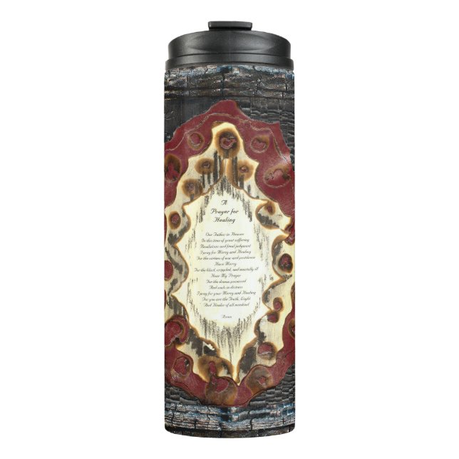 Prayer For Healing Thermal Tumbler (Front)