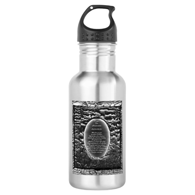 Prayer For Restoration Aluminium Water Bottle (Front)