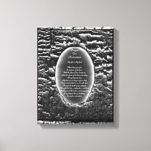 Prayer For Restoration Canvas Print