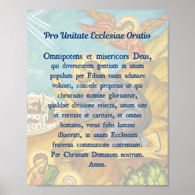 Prayer for Unity Print (Front)
