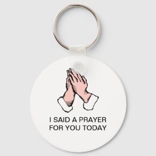 Prayer Hands Keychain