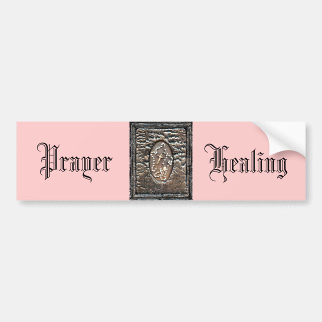 Prayer & Healing Bumper Sticker (Front)