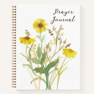 Prayer Journal Bible Study Scriptures Monogram