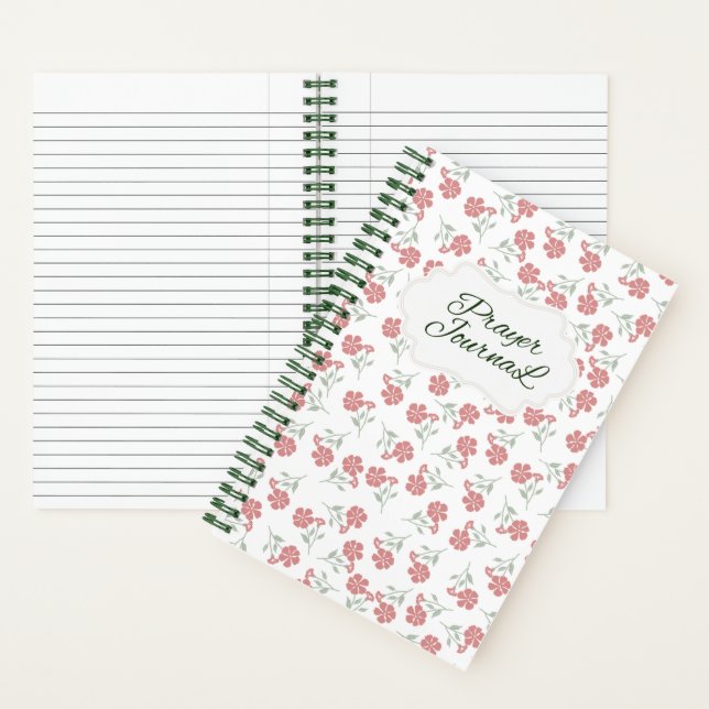Prayer Journal | Feminine Floral Design (Inside)