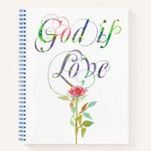 Prayer Journal God Is Love Personalised Custom