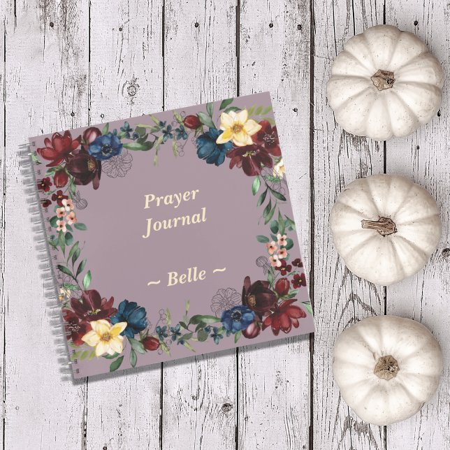 Prayer Journal Thanksgiving Custom Name Purpose (Creator Uploaded)