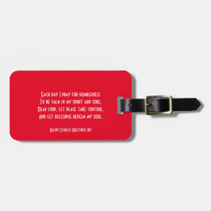 Prayer Luggage Tag