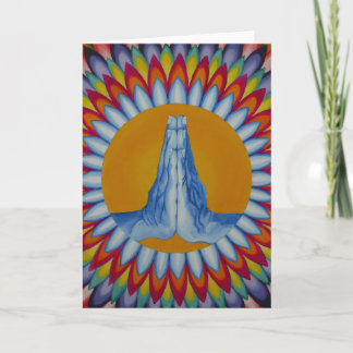 Prayer Mountain Greetings Card