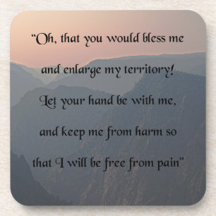 Prayer of Jabez Coaster