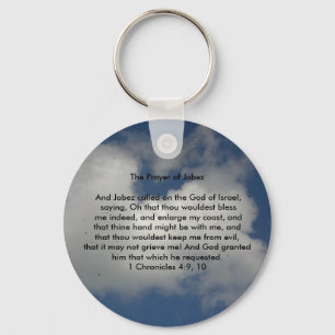 Prayer of Jabez Key Ring