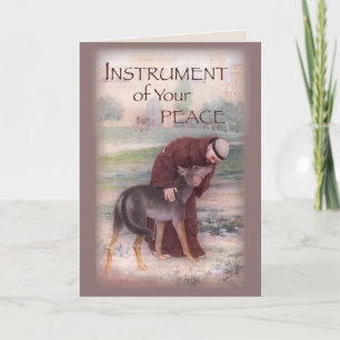 Prayer of St. Francis Card