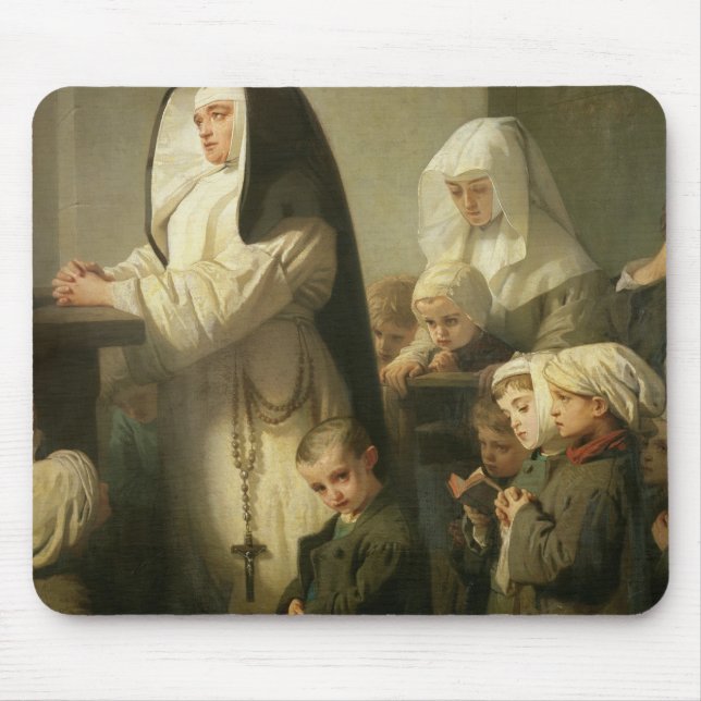 Prayer of the Children Suffering from Ringworm Mouse Pad (Front)