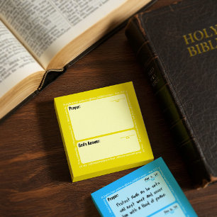 Prayer Post-It Notes (Yellow)