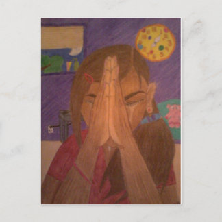 prayer postcard
