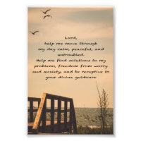 Prayer Serenity Peace Guidance Sunny Seascape