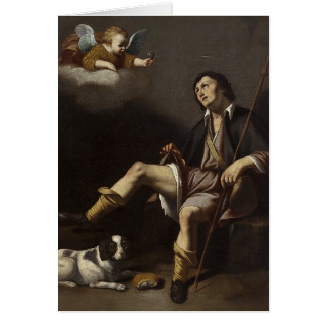 Prayer St. Rocco Roch Corona Virus Religious (Front)