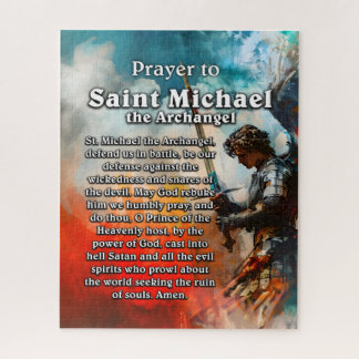 Prayer to Saint Michael the Archangel  Jigsaw Puzzle