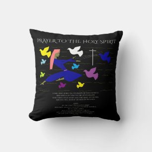 PRAYER TO THE HOLY SPIRIT CUSHION