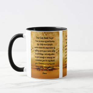 Prayer To The Lord Two-Tone Mug