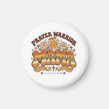 Prayer Warrior Christian Magnet