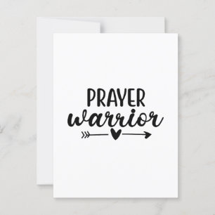 Prayer Warrior Postcard