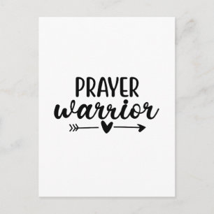 Prayer Warrior  Postcard