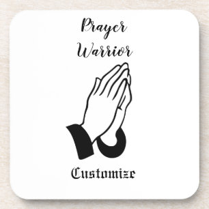 Prayer Warrior Praying Thunder_Cove Coaster