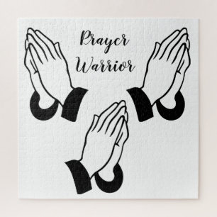 Prayer Warrior Praying Thunder_Cove Jigsaw Puzzle