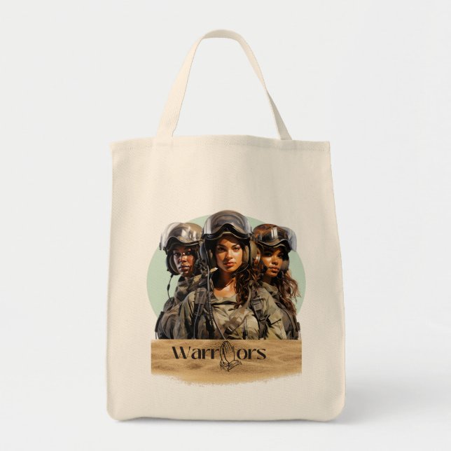 Prayer Warrior tote bag (Front)