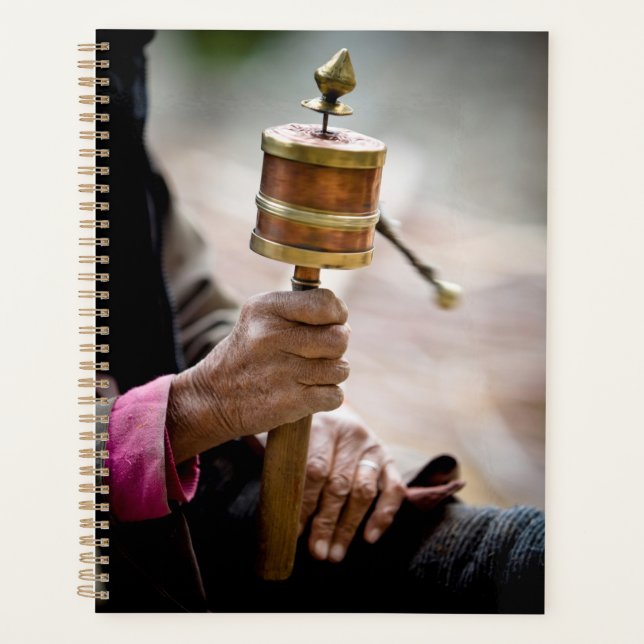 Prayer Wheel, Ladakh, Kashmir Planner (Front)