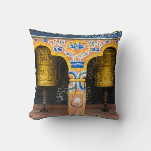 Prayer Wheels Cushion (Front)