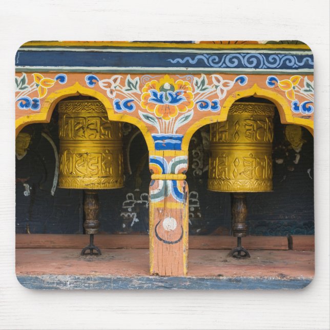 Prayer Wheels Mouse Pad (Front)