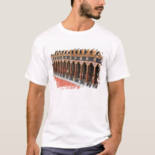 Prayer Wheels of the central square in Thimphu T-Shirt