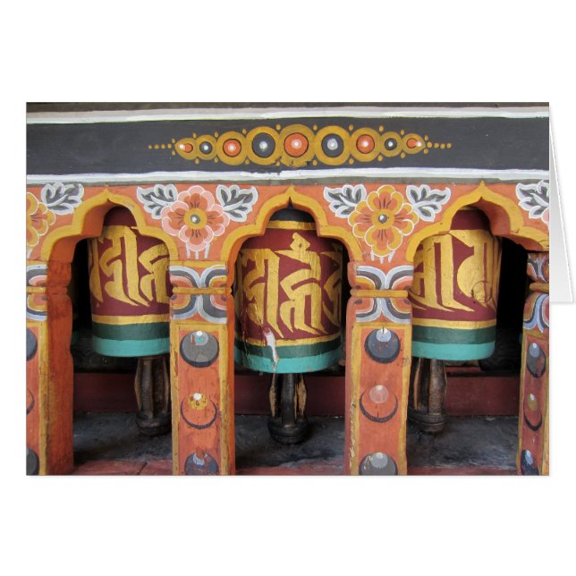 prayer wheels three (Front Horizontal)