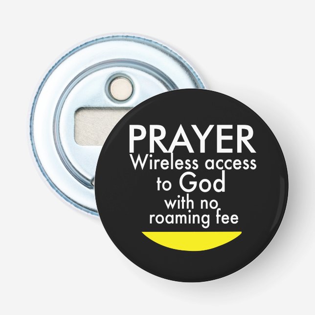 Prayer - Wireless Bottle Opener (Front)