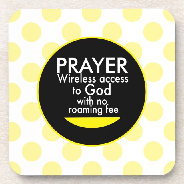 Prayer - Wireless Coaster (Front)